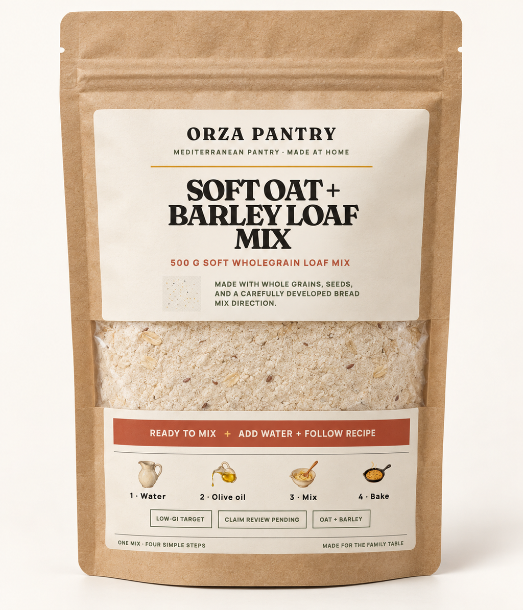 ORZA PANTRY Soft Oat–Barley Loaf · 500 g